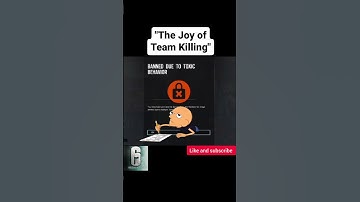 "😂🔫Living Without Regrets: Team Killing in R6 Siege " #rainbowsixsiege #r6 #shorts #funny