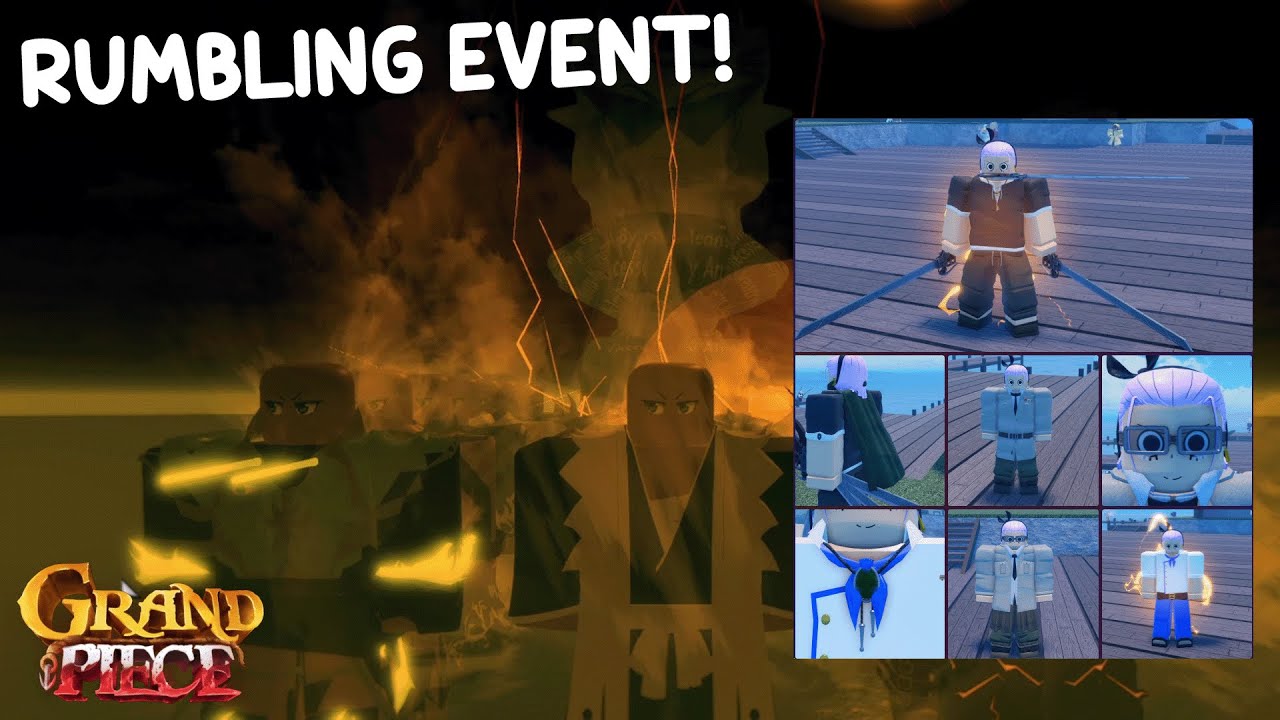 [GPO] The RUMBLING EVENT IS INSANE! (NEW DROPS!) - YouTube