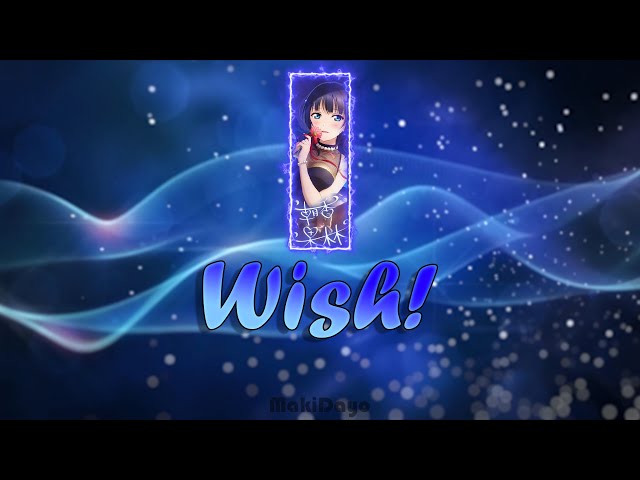 Wish【FULL】- Karin Asaka 【Lyrics Video】 class=