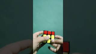 How to make Romania flag in Rubik's cube