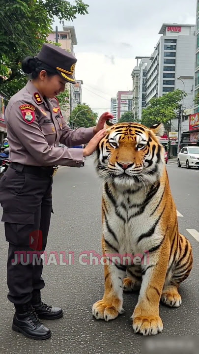 UNUSUAL!! A POLICE WOMAN RUNS HER PET'S GARDEN