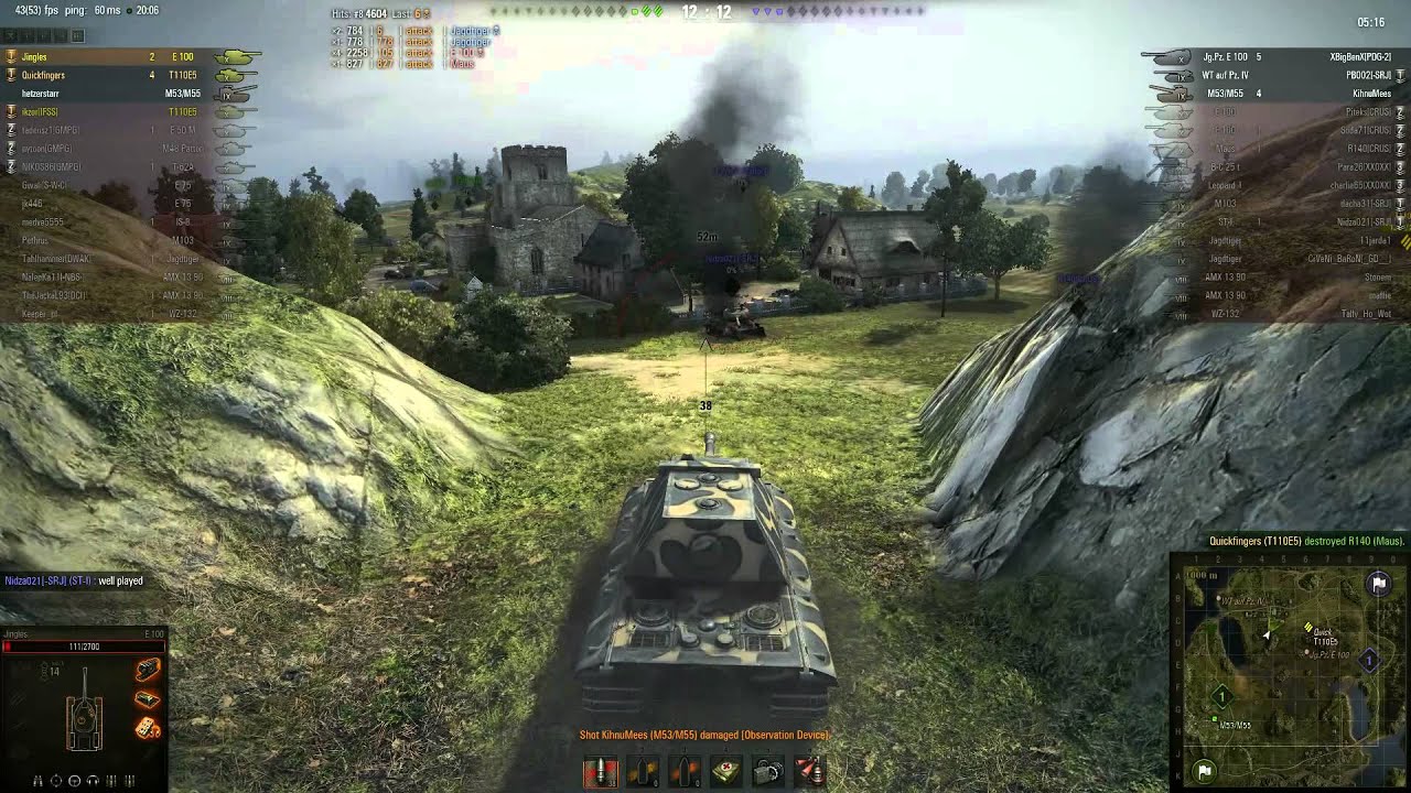 gaming logo World of Tanks - The E-100 Experiment