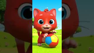 Meow meow billi krti meow meow | kid song #nurseryrhymes #cartoon