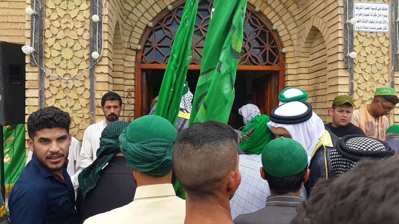 دخول قافلة السادة المشاهدة الحسينية إلى السيد أحمد الرفاعي أبو العرجة قدس الله سره الشريف