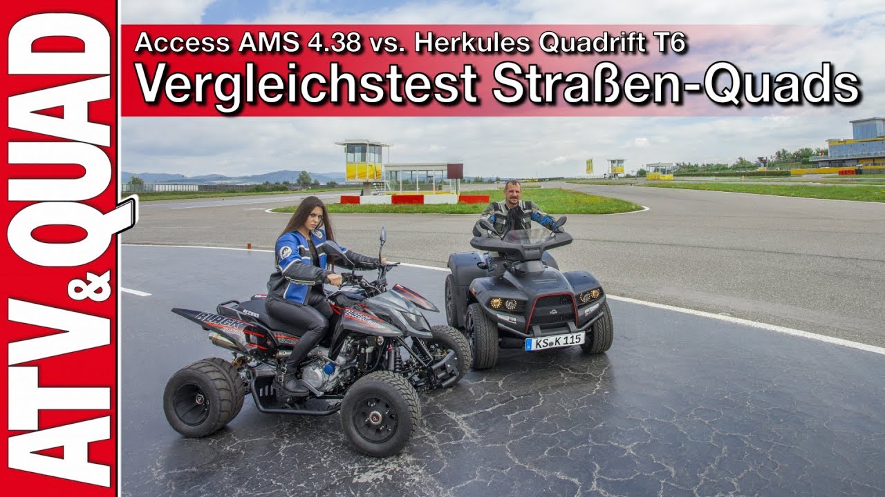 Vergleichstest: Access AMS 4.38 vs Herkules Quadrift T6
