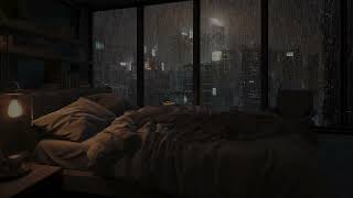 Bedroom Rainstorm: Enhance Your Sleep Routine with Relaxing Night Rain Sounds for Peaceful Slumber