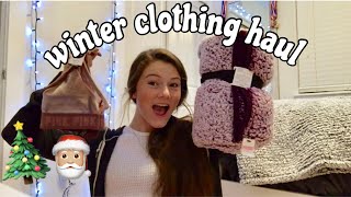 winter clothing haul & DISNEY + !!