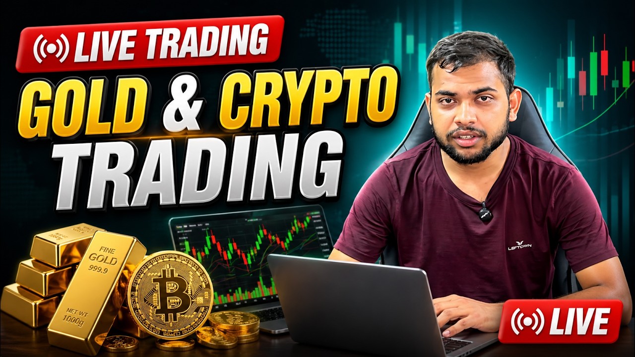 Crypto Forex & Gold Live Trading Scalping | High Probability Setup 🚨 ...