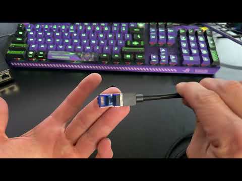 Мережевий кабель Ugreen NW153 Cat 8 RJ45 40 Гбіт/с S/FTP 1.5 м чорний, видео 2