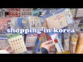 Shopping in korea vlog  daiso stationery haul  back to school snoopy collection  