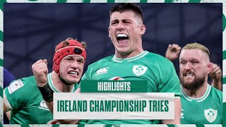 Highlights: Ireland's 2024 Championship Tries