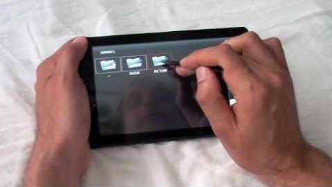 Sonix7 7" WiFi GPS Touch Tablet - Photos