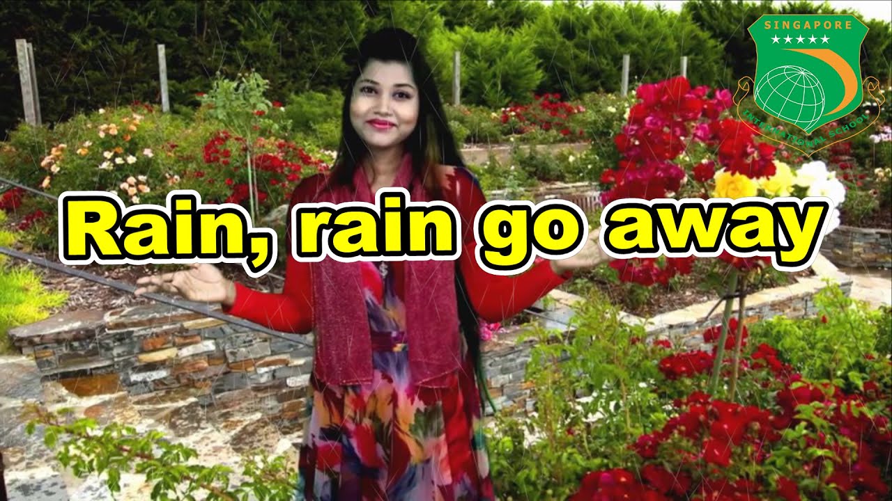 Online Class | Play Group| Rhymes Rain, rain go away