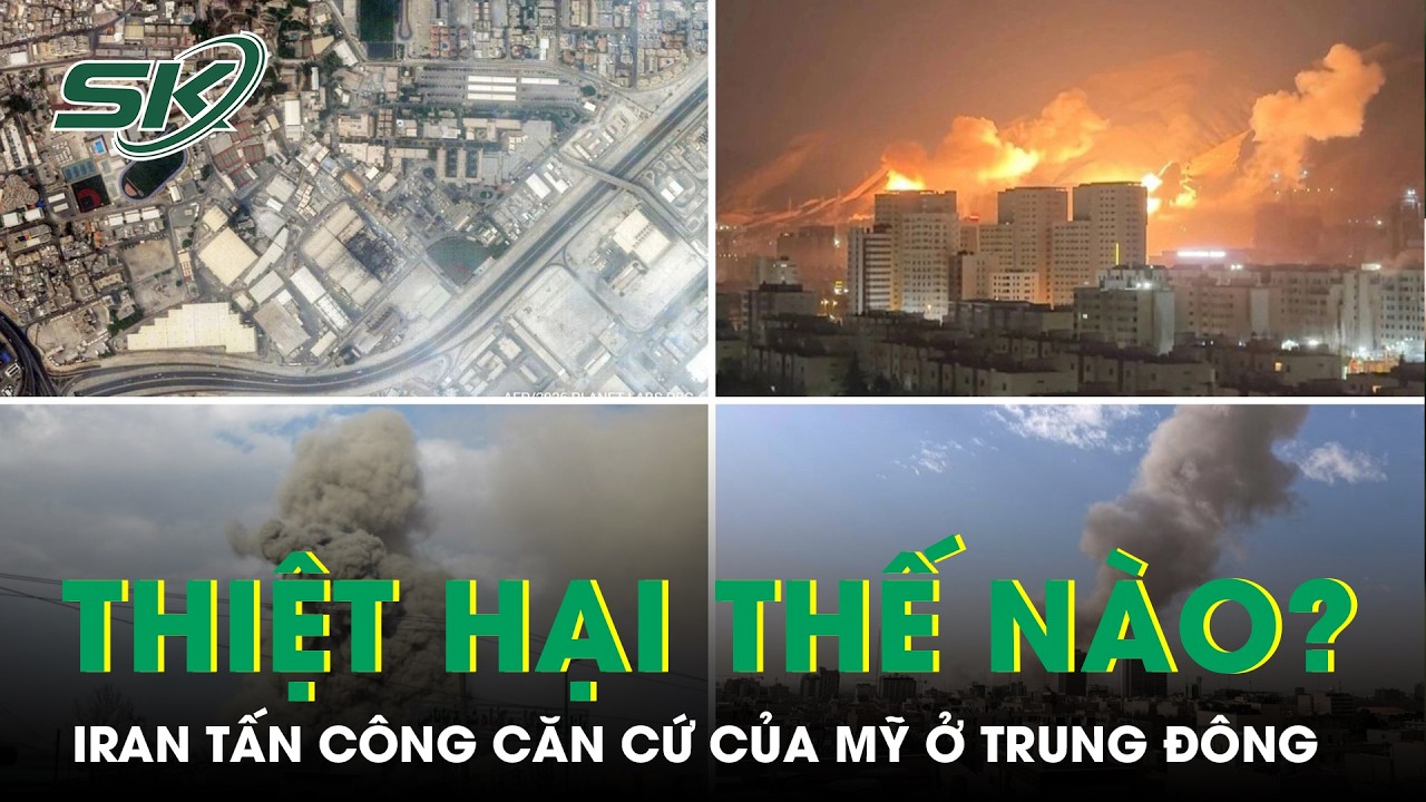 Iran tấn công căn cứ của Mỹ ở Trung Đông – Thiệt hại thế nào? | SKĐS