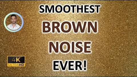 Smoothest Brown Noise Ever!  (12 Hours) BLACK SCREEN - Study, Sleep, Tinnitus Relief and Focus