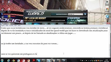 Como baixar e instalar Need for Speed World