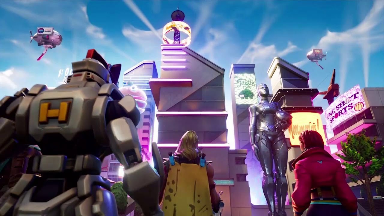 Resumo Temporada 9 - Fortnite JENEVES