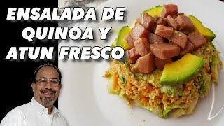 Ensalada de Quinoa y Atún Fresco