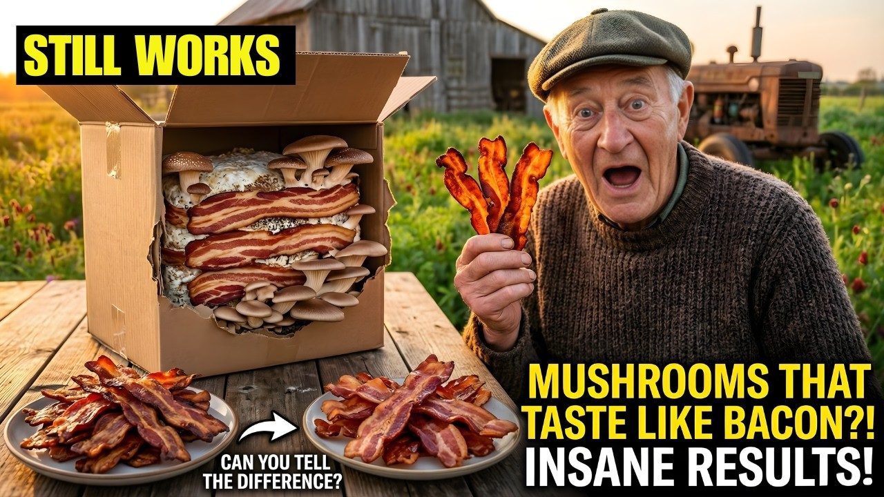 Grow Unlimited Bacon In A Cardboard Box. No Pigs. No Smoking. The 8 Minute Setup.