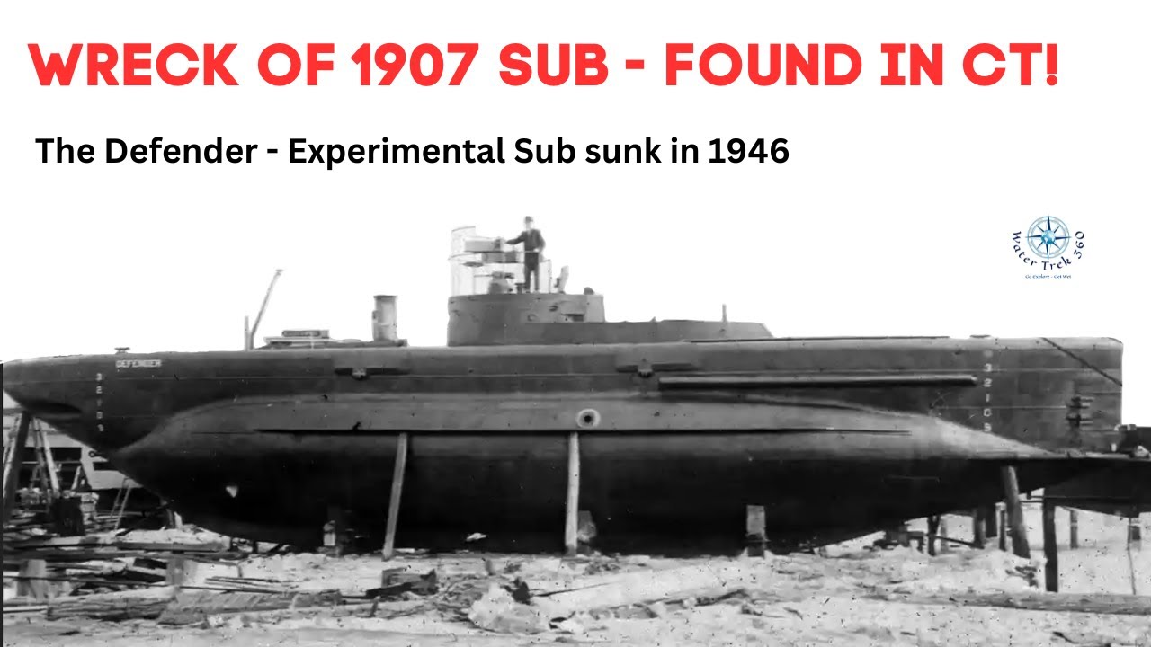 Historic 1907 Sub Found in CT - The Defender - Long Island Sound