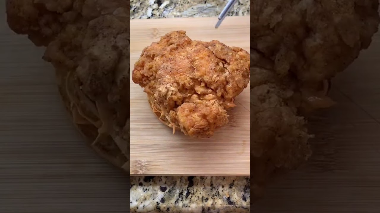 Experiment #59 Korean Fried Chicken Sandwich #friedchicken #fusionfood #sandwich