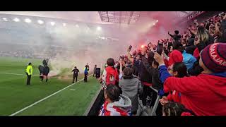 Chivas vs Atlas friendly game in Los Angeles 