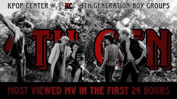 [TOP24] 4TH GENERATION BOY GROUPS MOST VIEWED MUSIC VIDEOS IN THE FIRST 24 HOURS