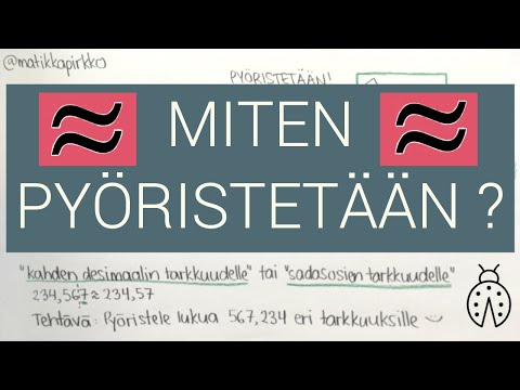 Video: Pyöristää