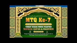 LIVE STREAMING 🎥 PENUTUPAN MTQ KE-7 tingkat YPPTQ AL -MAGHFIROH 2025