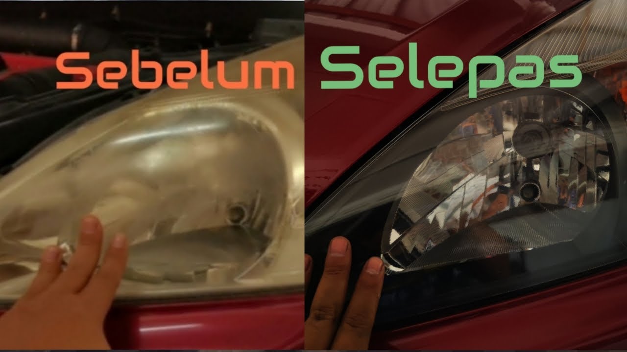 DIY restore dan buat smoke headlamp exora cps