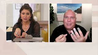 Famous Artisan Crafted by Robert Manse Gemstone Scrollwork on QVC Wealth