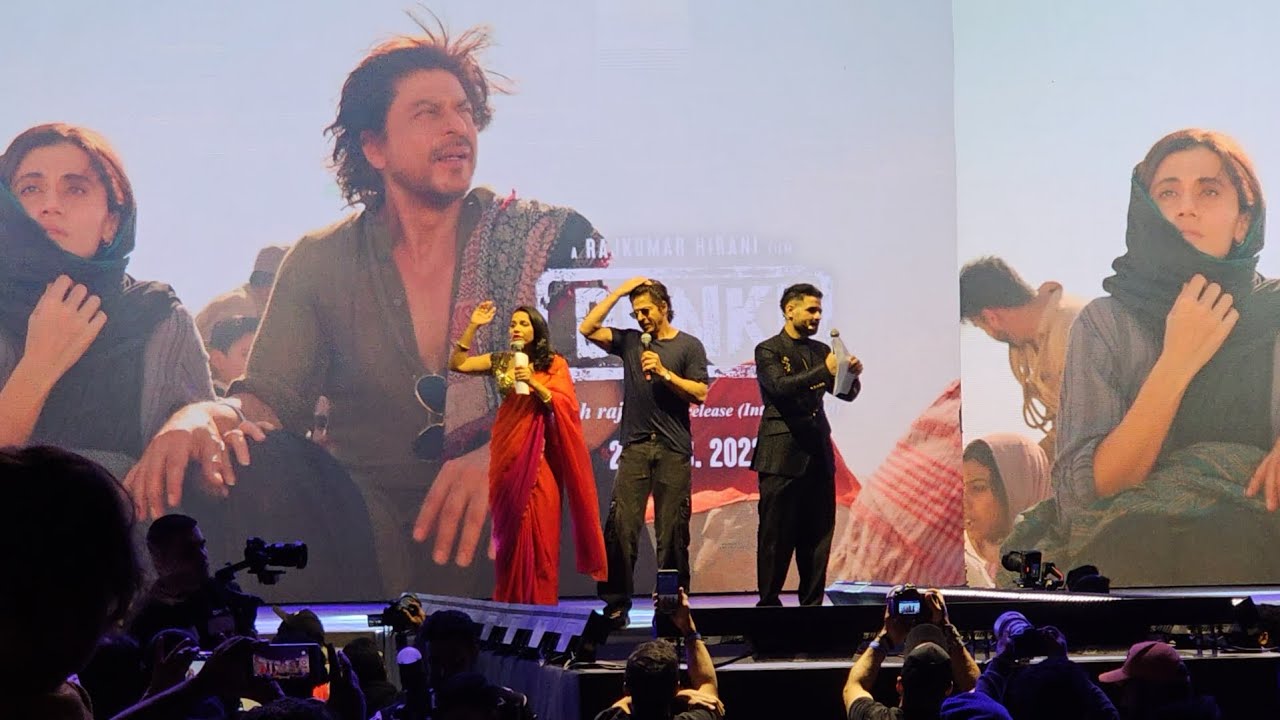 Live Dunki Promotion Started At Dubai Global Village, Shah Rukh Khan ...