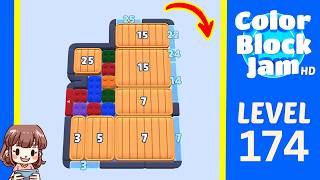 Color Block Jam Level 174 Solution Walkthrough