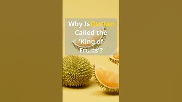 Why Is Durian Called the 