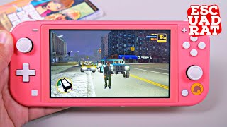 GTA 3 Switch - Unboxing & Gameplay Grand Theft Auto III Definitive Edition Nintendo Switch Lite