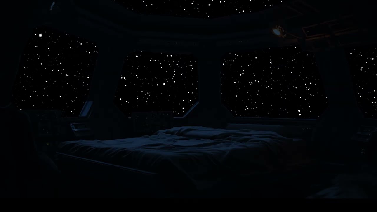 Deep Cosmic Hum in Dark Space | Relaxing Universe Sounds for Sleep and Inner Calm