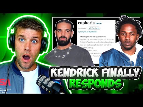 THE SLEEPING GIANT IS AWAKE!! | Rapper Reacts to Kendrick Lamar - Euphoria (Drake Diss) REACTION