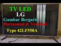 Download Lagu TV LED LG 42 INCHI Gambar Bergaris Horizontal dan Vertikal - Type 42LF550A