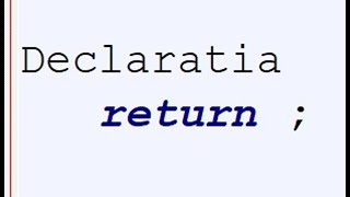 JavaScript Ro Lectia 17 Tutorial- Declaratia Return