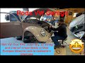 1956 VW Oval RHD assembly, wiring and interior! ensamblado el Oval Europeo la cablearía e interiores