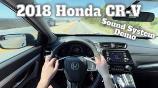 2018 Honda CR V -- Unbranded 4 Speaker Sound System Demo