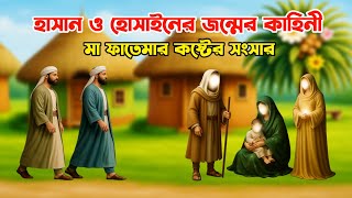 হাসান ও হোসাইনের জন্মের অলৌকিক ঘটনা | মা ফাতেমার কষ্টের সংসার | ইসলামিক কাহিনী