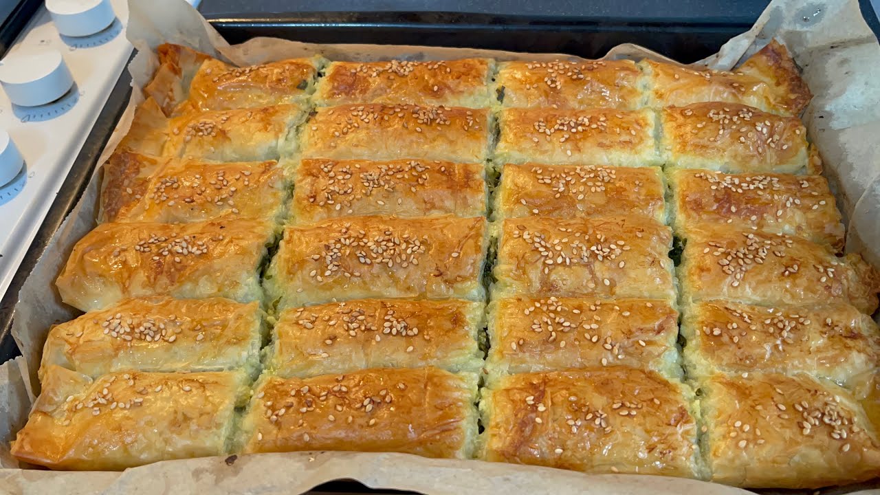 10 DAKİKADA En kolay ve En hızılı börek tarifi!???????? Çıtır Çıtır Börek Tarifi.????