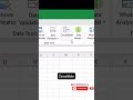 ‼️ How to Use Consolidate in excel 🗂️ Save this post for future reference🎯 #shortsvideo #shorts