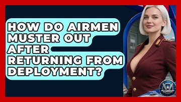 How Do Airmen Muster Out After Returning From Deployment? - Sky Command Brotherhood