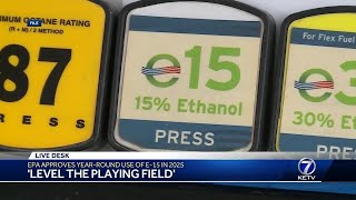 'Level the playing field': EPA approves year-round E-15 sales, but not until 2025