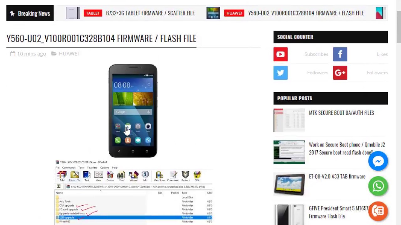 HOW TO FLASH HUAWEI Y560-U02 100% Risk Free