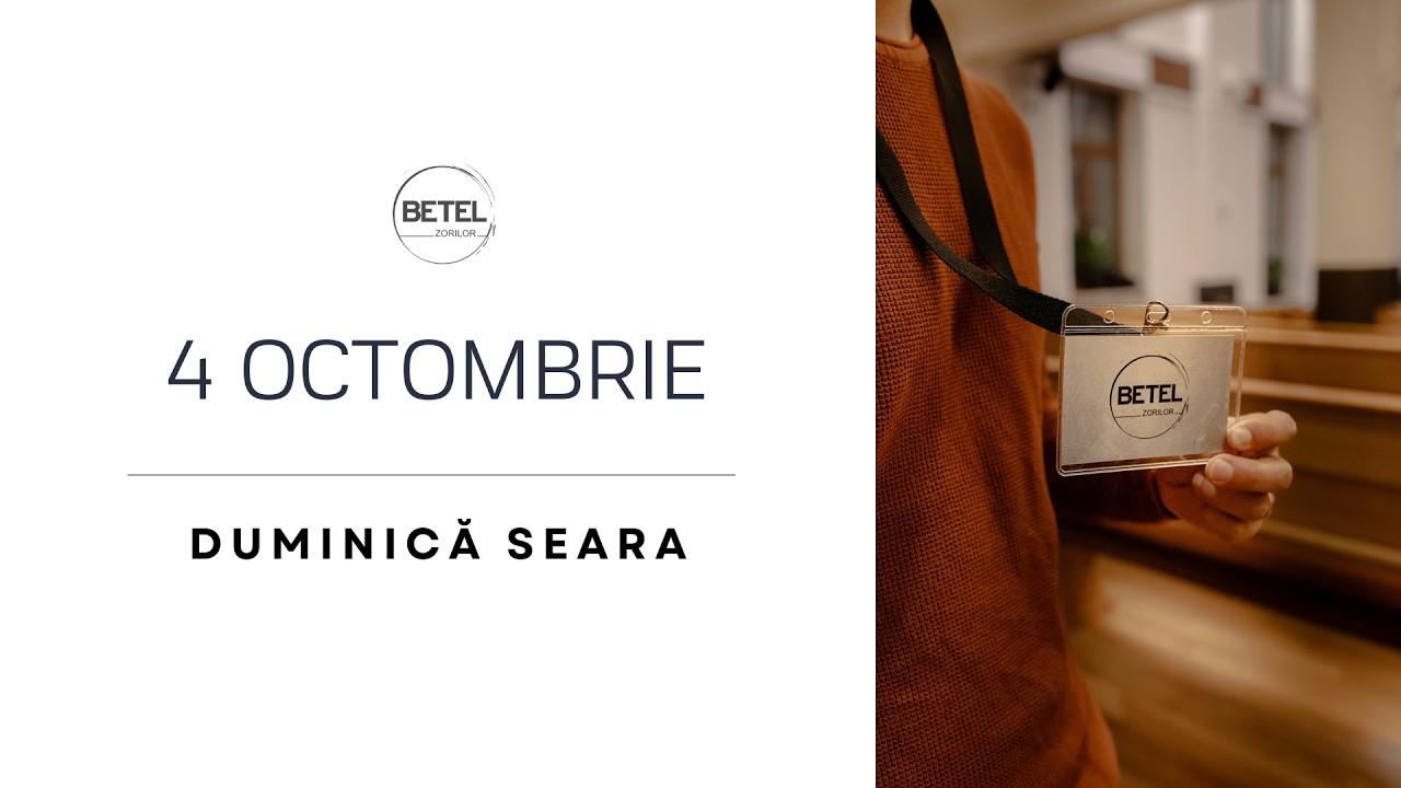 4 Octombrie 2026 | Duminică seara