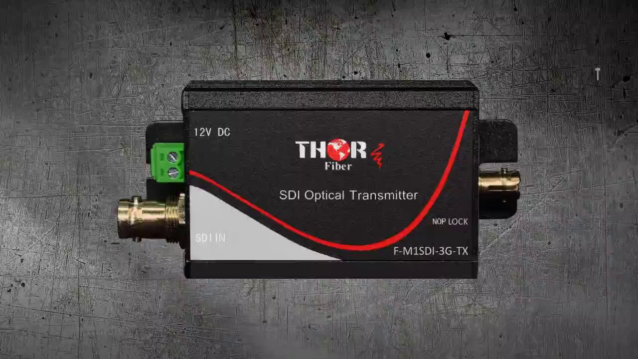 1 channel  SD/HD 3G SDI Fiber extender 1080p/60hz