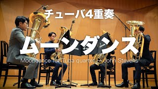 John Stevens  MOONDANCE for Tuba quartet